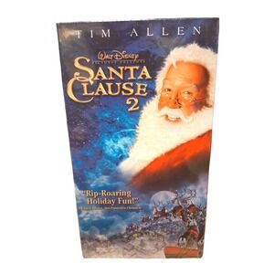 VTG 2002 Walt Disney Pictures Santa Clause 2 VHS Movie Tim Allen Holiday Fun